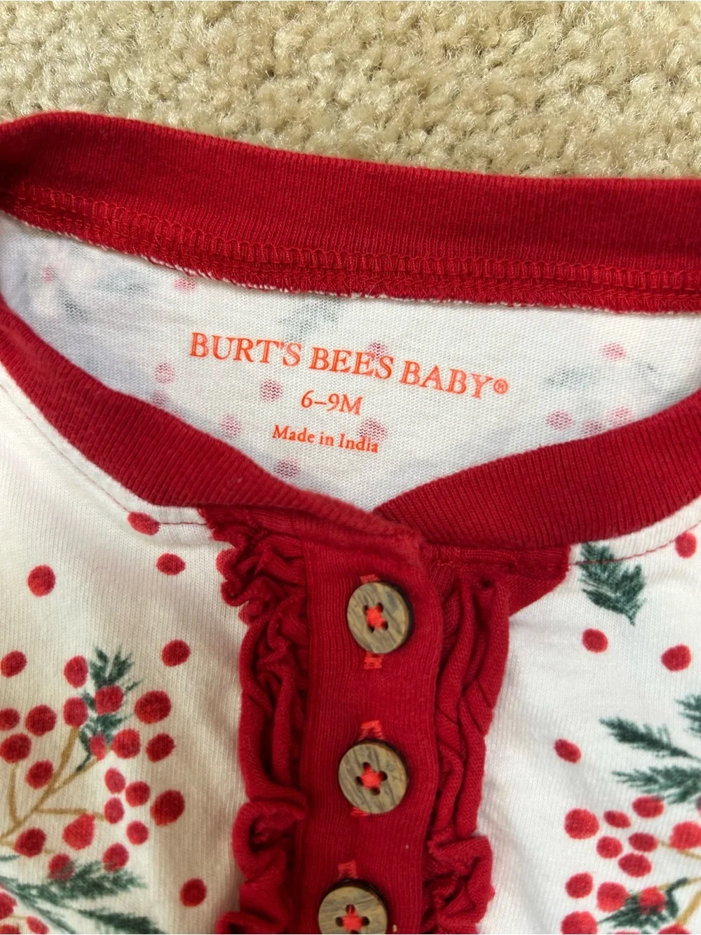 Baby Girl Christmas Holiday Bundle Size 12 Months